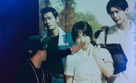 [포토]박성광, 박보영에게 키스 퍼포먼스 '나쁜손'