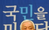 [포토]신년 기자회견 갖는 김한길 대표