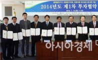 [포토]박준영 전남지사, 태양광기자재 기업과 투자협약
