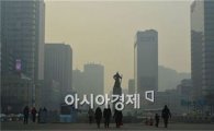 서울광장 스케이트장 운영 중단…미세먼지 '심각'
