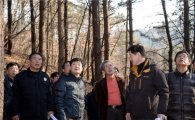 신원섭 산림청장, 광주 소나무재선충병 방제현장 점검