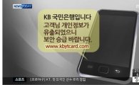 카드 정보유출 확인 스미싱 기승 "정보유출도 열받는데…"