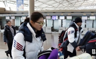 [포토] 전지훈련 떠나는 쇼트트랙 심석희