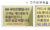 정부, "카드사 사칭 스미싱 합동 주의경보"