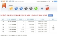 나눔로또, 582회차 1등 4명…당첨금 '35억'