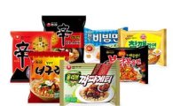 한국 1인당 라면소비 세계 1위…1인당 연간 74봉지 먹어