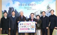 [포토]광주축산농협, 광주 동구청에 불우이웃돕기 성금 전달