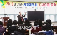 [포토]광주 동구, 2013년 기준 사업체 조사요원 교육실시