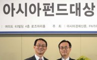 [포토]아시아펀드대상, 주식 혼합형 부문 최우수상 수상한 트러스톤자산운용