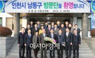 인천시 남동구 교류단, 고흥군과 협약체결