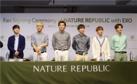 네이처리퍼블릭, 홍콩서 엑소 팬사인회 개최
