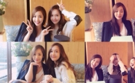 제시카 박민영 절친 인증샷, 구분 안가는 두 여신의 더블 광채