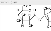 설탕의 구조, 육각형과 오각형의 '환상 결합'