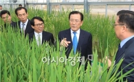 [포토]박준영 전남도지사  전남농업기술원 방문 