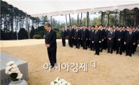  '정주영 창업자' 13주기 …현대중공업 추모행사 개최