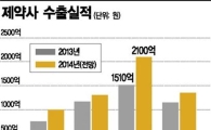 수출 호조에 웃는 제약사들