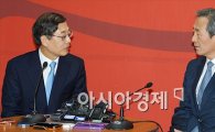김황식 "정몽준, 당 최고중진회의 참석 중단해야"