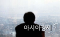 [포토]옅은 황사 속 서울 도심