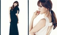 김소연 드레스 화보, 여성스러우면서도 도시적인 분위기로 시선 집중
