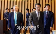 [포토]주주총회에 참석한 김수천 아시아나항공 사장