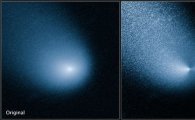 빛나는 혜성…얼음 핵을 보여줘!