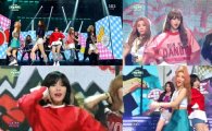 '인기가요' 포미닛, 소녀시대·투애니원 누르고 1위