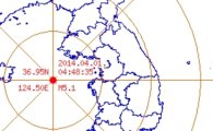 태안 해역 지진, 국내 네 번째 규모 5.1…"서울은?"