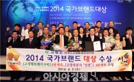 고창황토배기수박· 복분자 선연, 2014 국가브랜드 대상 수상