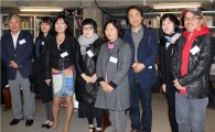 [포토]런던도서전 참가 한국 작가들