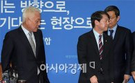[포토]안철수, 김한길 '무공천' 기자회견