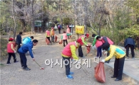 여수시 문수동 주민들 고락산 청결활동 ‘칭송’