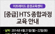 이트레이드證, '중급 HTS 종합과정 교육' 실시