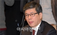 [포토]긴장한 모습의 하성민 SKT사장