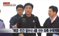민간잠수사, 해경 생방송 브리핑중 난입 소동 