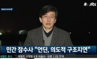 "언딘이 시신 수습 의도적 지연" JTBC '뉴스9' 구조작업 의혹 제기