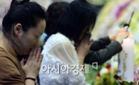 [포토]'슬픔 속 기도'