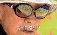 [포토]김복동 할머님 눈에 비친 노란 나비 