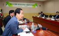 [포토]한덕수 회장, 충북 바이오 산업 수출 간담회 개최