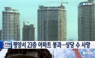 북한 아파트 붕괴…비상대책기구 발동, 인민보안부장 사과