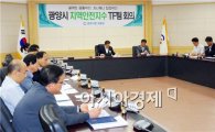 광양시, 지역안전지수 TF팀 회의 개최