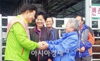 조충훈 순천시장 후보, " 정책선거 호응 좋아"