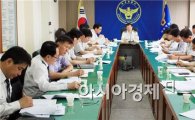 곡성경찰 지방선거 대책 보고회 개최