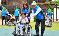 KDB생명, 한사랑마을서 장애인 후원 봉사활동