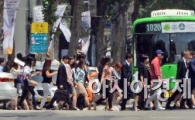 [포토]아지랑이 피어오른 서울 도심