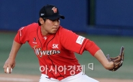 [포토]SK선발 백인식의 역투