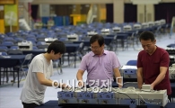 [포토]개표 '만반의 준비'