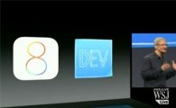 [WWDC2014]애플 iOS8, 아이폰4s부터 적용…가을 정식 배포 