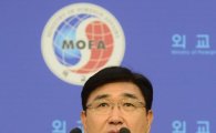 [포토]노광일 대변인 '日, 허황된 독도 집회 중단하라'