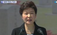 박근혜 대통령 "적폐 해소, 안전하고 새로운 대한민국 만들 것"