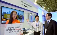 [포토]SKT-노키아, 3.8Gbps LTE-A 시연 성공 